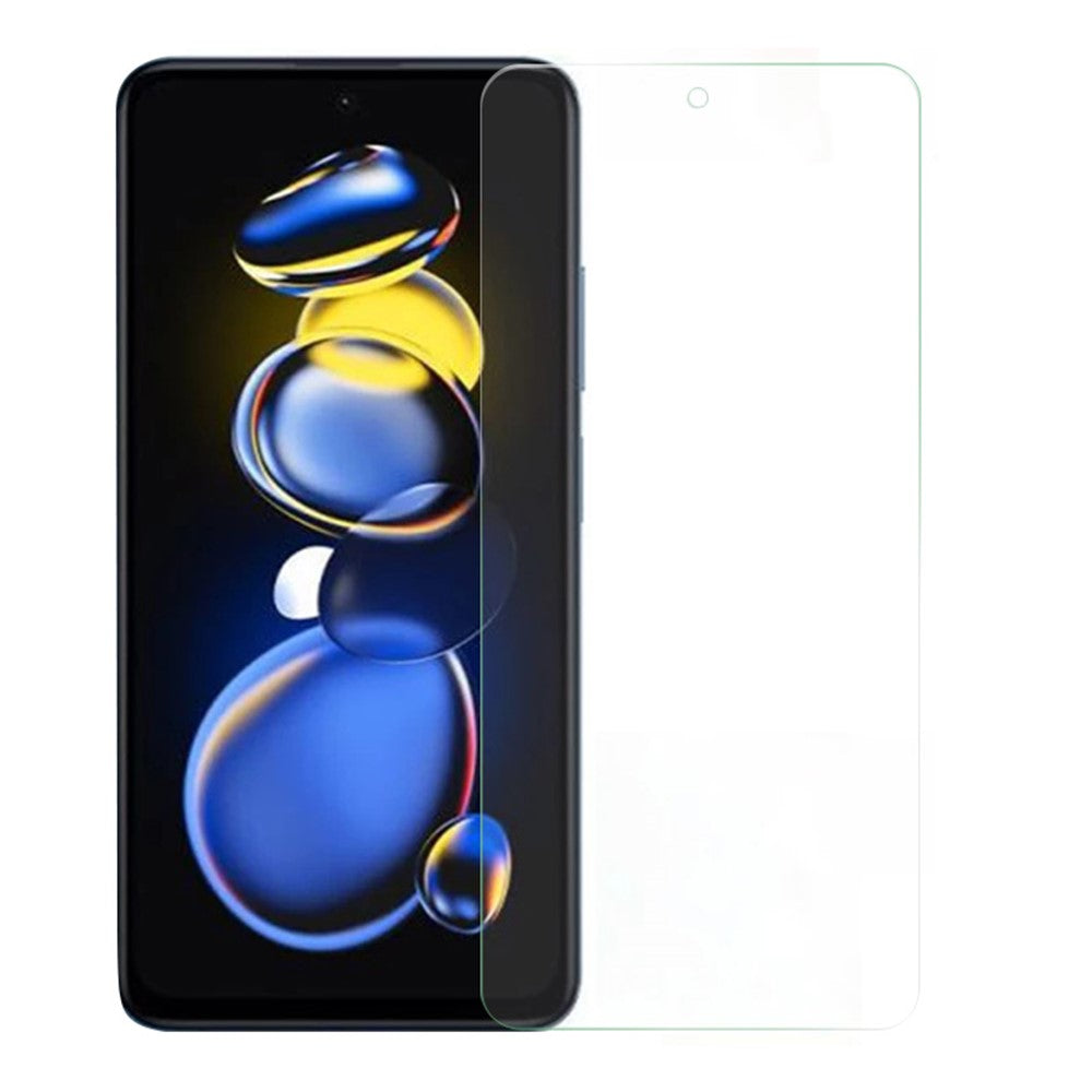 0,3 mm skærmfilm med buet kant til Xiaomi Redmi Note 11T Pro 5G / Note 11T Pro+ 5G / Note 12T Pro 5G / Poco X4 GT 5G / Redmi K50i 5G, eksplosionssikret glat beskyttelse i hærdet glas