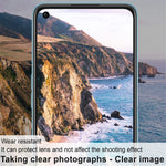 IMAK för Oppo A96 4G oljebeständig härdad glas HD kameralinsfilm + akryl linsskydd