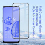 IMAK Pro+-serien för Oppo Reno7 4G / 5G (Global) / F21 Pro 4G / 5G / Reno8 4G Skärmskydd i härdat glas, komplett täckande, heltäckande, reptålig, genomskinlig pekfilm