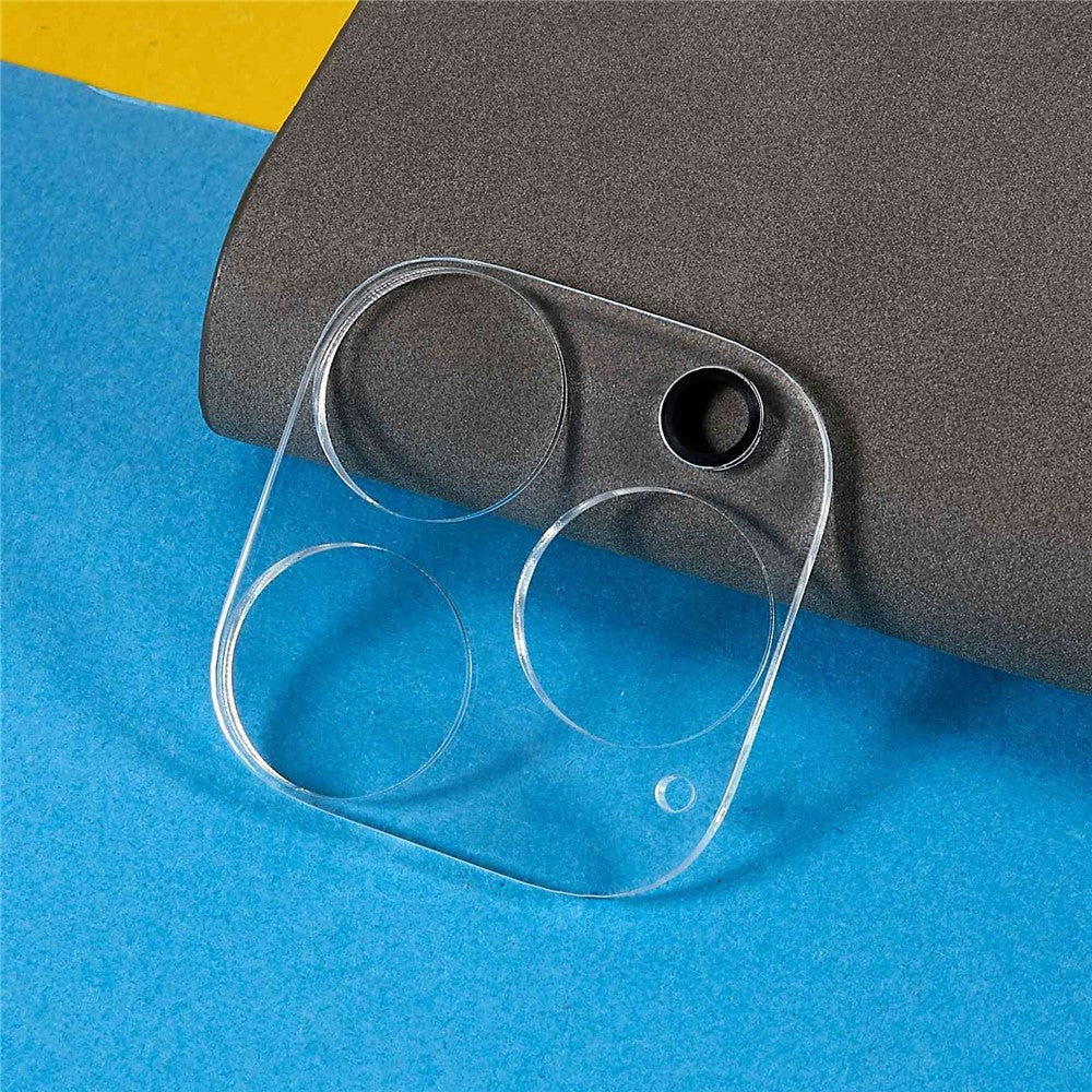 For iPhone 14 Pro 6.1 inch/14 Pro Max 6.7 inch 2Pcs/Pack 3D Arc Edge Camera Lens Protector HD Clear 9H Tempered Glass Anti-Scratch Camera Lens Screen Cover