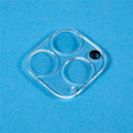 For iPhone 14 Pro 6.1 inch/14 Pro Max 6.7 inch 2Pcs/Pack 3D Arc Edge Camera Lens Protector HD Clear 9H Tempered Glass Anti-Scratch Camera Lens Screen Cover