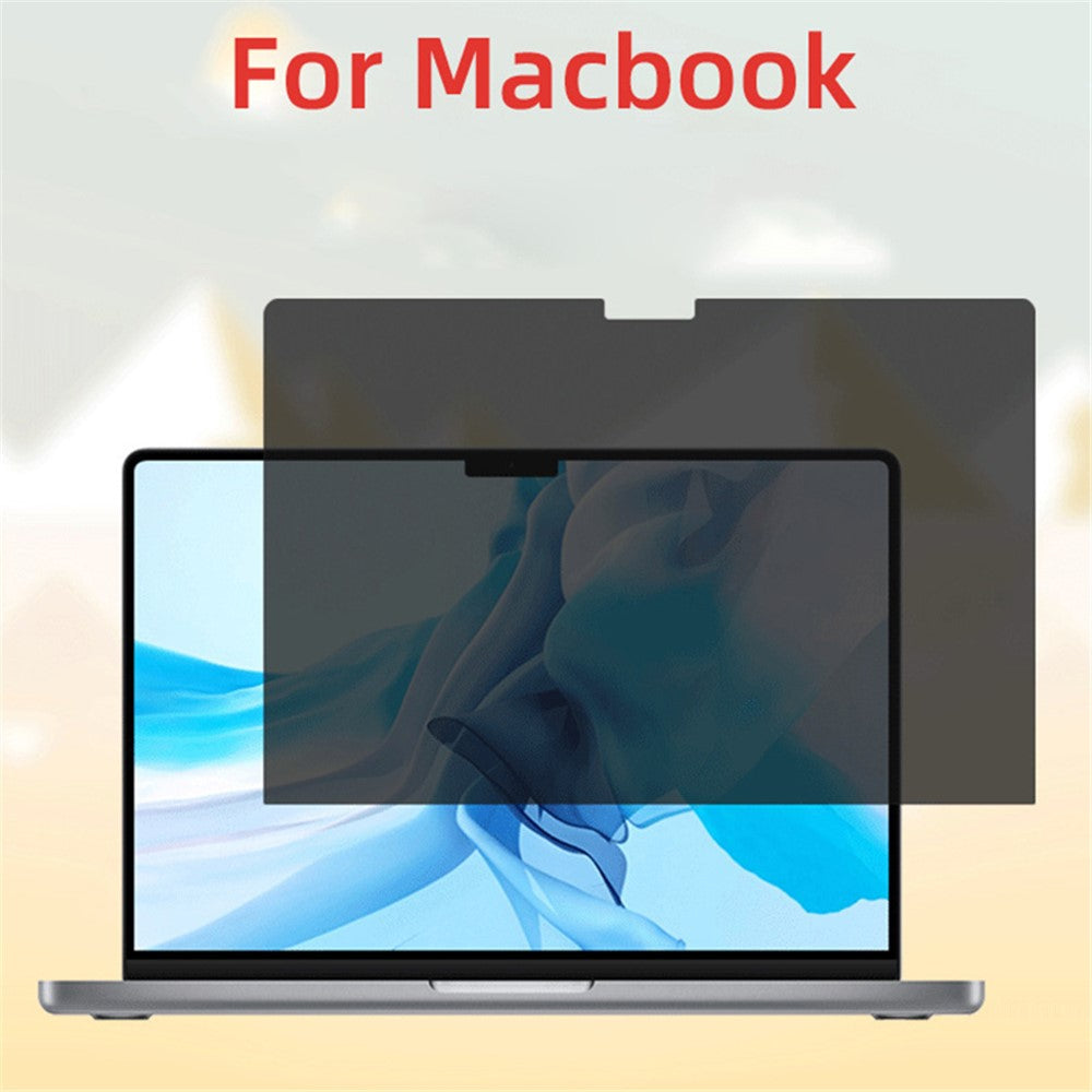 For MacBook Pro Macbook Pro 14 inch (2025) / (2024) / (2023) / (2022) / (2021) Anti-Spy Tempered Glass Full Screen Protector