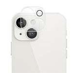 MOCOLO for iPhone 14 Plus 6.7 inch Anti-scratch Silk Printing 9H Explosion-proof Tempered Glass Back Camera Lens Protector