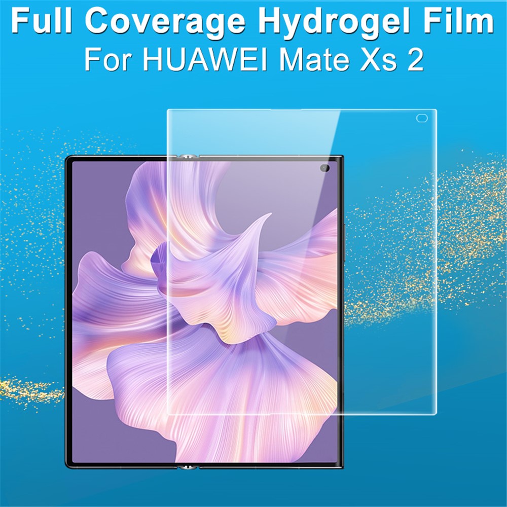 IMAK för Huawei Mate Xs 2 Hydrogelfilm III Flexibelt framskärmsskydd Heltäckande Transparent TPU Pekskärmsfilm