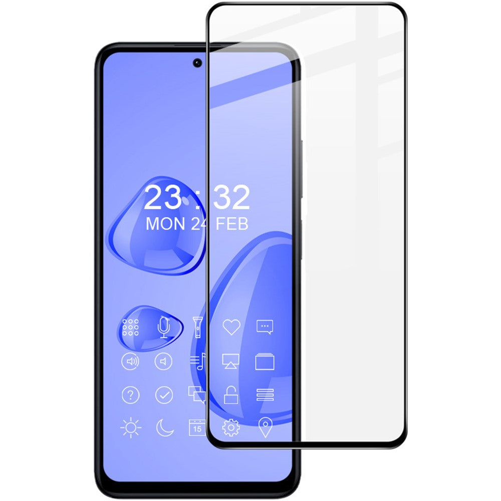 IMAK Pro+-serien för Xiaomi Redmi Note 11T Pro 5G / Note 11T Pro+ 5G / Note 12T Pro 5G / Poco X4 GT 5G / Redmi K50i 5G HD genomskinligt helskärmsskydd explosionsskyddande härdat glasfilm