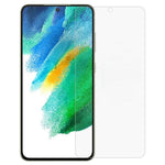 LUANKE För Samsung Galaxy S21 FE 5G Härdat Glas Skärmskydd Klar 9H Hårdhet 2.5D Helhäftande Film