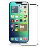 MOCOLO til iPhone 14 Plus 6,7 tommer Boblefri Anti-plet Fuld Dækning 3D Buet Kant Skærmbeskytter HD Hærdet Glasfolie Fuld Lim