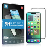 MOCOLO For iPhone 14 Plus 6.7 inch Silk Printing HD Full Glue Tempered Glass Secondary Strengthening Anti-scratch Full Screen Protector
