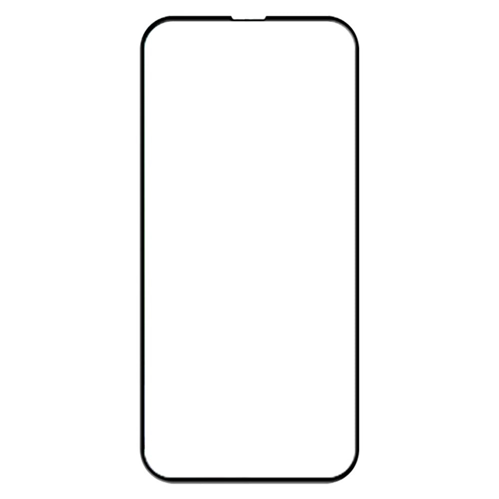 AMORUS For iPhone 14 Plus 6.7 inch Silk Printing Full Glue Tempered Glass Film, Secondary Strengthening Full Screen Protector