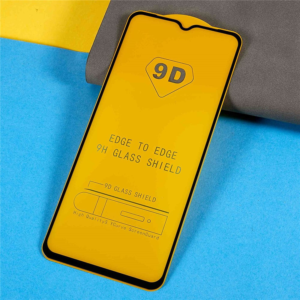 Xiaomi Redmi 10 5G / 10 Prime+ 5G / Note 11E 5G Heltäckande 9D HD Sidoskärmsfilm Silkestryck Härdat Glasskydd