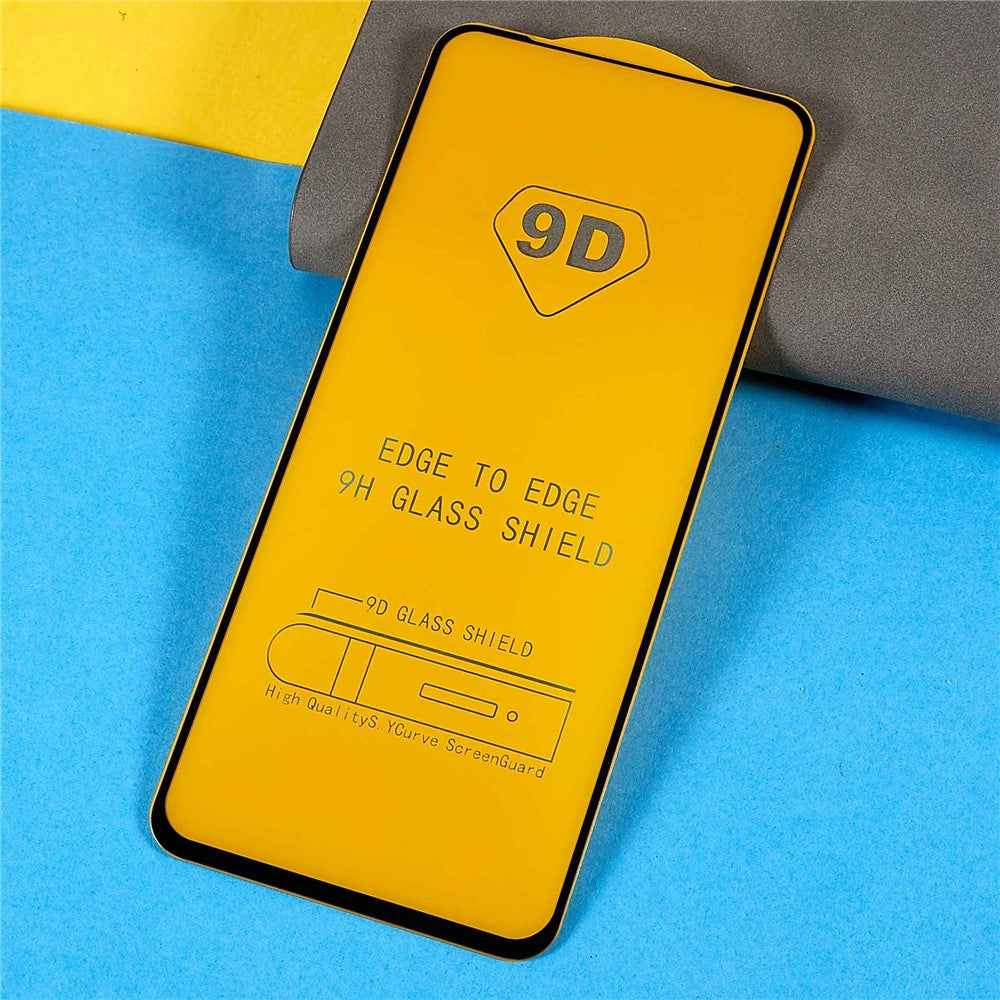 9D Tempered Glass Film for Xiaomi 11T 5G / 11T Pro 5G, Smooth High Transparency Silk Printing Side Glue Full Covering Screen Protector