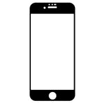 For iPhone SE (2020) / SE (2022) / iPhone 7 / 8 9D Full Cover Side Glue Tempered Glass Film Anti-Explosion Silk Printing Screen Protector