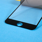 For iPhone SE (2020) / SE (2022) / iPhone 7 / 8 9D Full Cover Side Glue Tempered Glass Film Anti-Explosion Silk Printing Screen Protector
