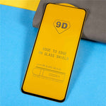 For Samsung Galaxy M52 5G 9D Silk Printing Side Glue Tempered Glass Film High Transparency Screen Protector