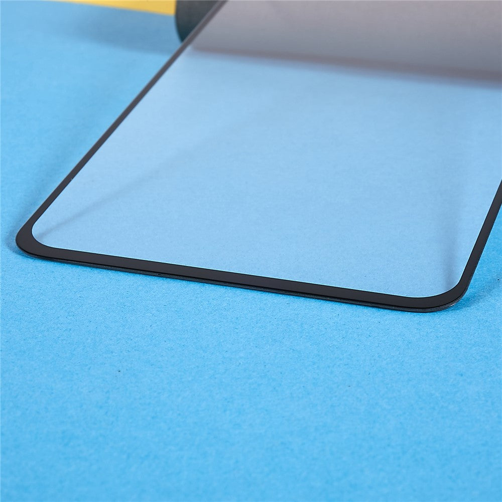 For Samsung Galaxy M52 5G 9D Silk Printing Side Glue Tempered Glass Film High Transparency Screen Protector