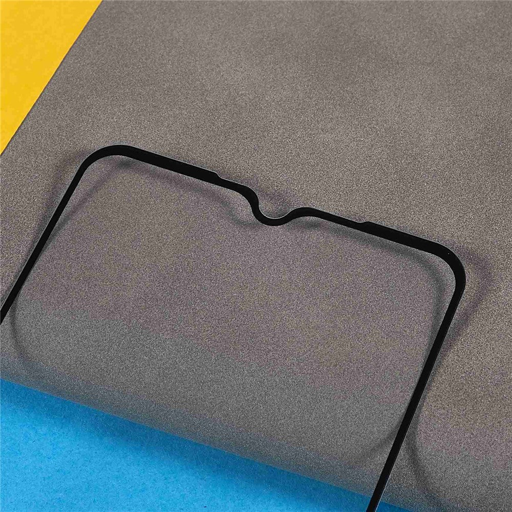For Samsung Galaxy A32 4G (EU Version) Tempered Glass Film 9D Full Cover Silk Printing Side Glue Screen Protector