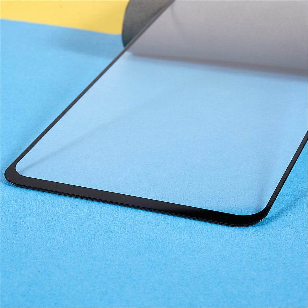 For Samsung Galaxy A32 4G (EU Version) Tempered Glass Film 9D Full Cover Silk Printing Side Glue Screen Protector