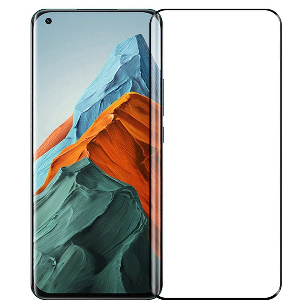 PINWUYO for Xiaomi 12 5G / 12X 5G / 12S 5G JK 3D Hot Bending Tempered Glass Arc Edge Full Size Full Glue HD Screen Protector