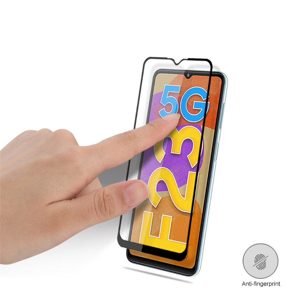 MOCOLO For Samsung Galaxy F23 5G / M23 5G Full Glue Silk Printing Tempered Glass Secondary Strengthening Full Screen Protector