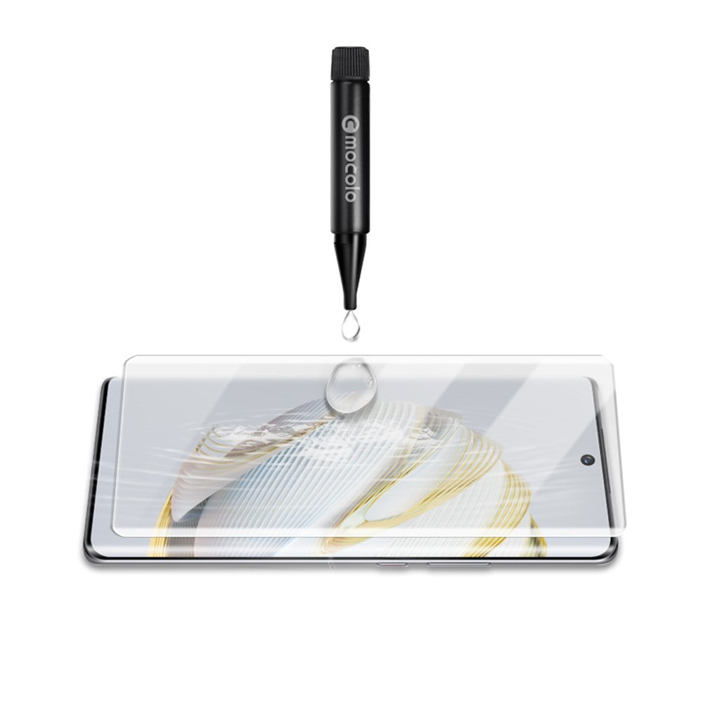 MOCOLO For Huawei nova 10 4G 3D Curved Edges Tempered Glass Film Full Glue UV Liquid Full Screen Protector