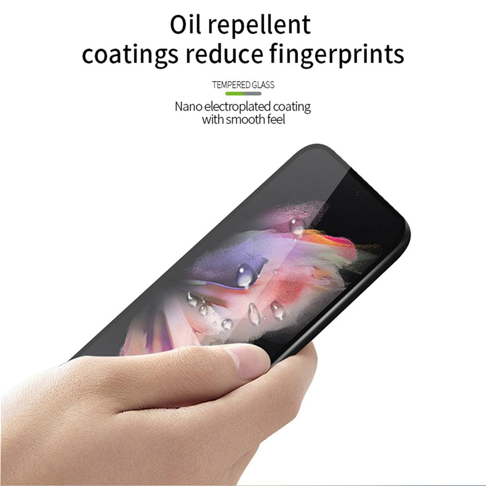 PINWUYO JK Härdat Glas Film Series-2 för Samsung Galaxy Z Fold4 5G Heltäckande Heltäckande Anti-Explosionsskärmskydd