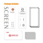 ENKAY HAT PRINCE 2 st/förpackning för Xiaomi Redmi Note 10 4G / Redmi Note 10S 4G / Poco M5s 4G 2.5D Arc Edge Full Glue Härdat Glas Film Ultra Clear 0.26mm 9H Helskärmsskydd