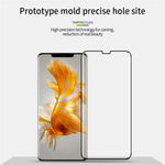 PINWUYO JK 3D-böjd härdad glasfilm-2 för Huawei Mate 50 Pro 4G heltäckande, heltäckande Ultra HD-skärmskydd mot fingeravtryck