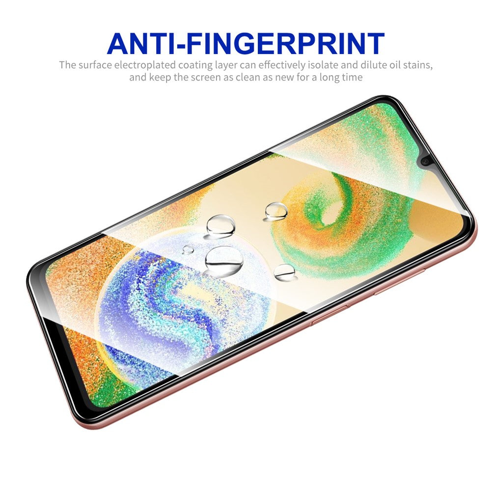 ENKAY HAT PRINCE 2 st / set för Samsung Galaxy A04 4G (164.4mm) / A04s 4G (164.7mm) skärmskydd 0.26mm heltäckande hög aluminium-kisel glasfilm