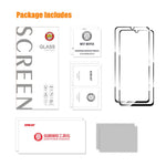 ENKAY HAT PRINCE 2 st / set för Samsung Galaxy A04 4G (164.4mm) / A04s 4G (164.7mm) skärmskydd 0.26mm heltäckande hög aluminium-kisel glasfilm