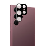 MOCOLO fingeraftryksfrit kameralinsebeskyttelsesglas til Samsung Galaxy S23 Ultra, silketrykt HD-hærdet glasbeskyttelsesfilm til kameralinse