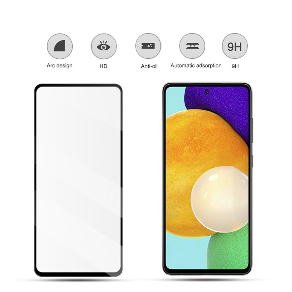 MOCOLO För Samsung Galaxy A54 5G Silk Printing HD Clear Anti-Explosion Härdat Glas Film Sekundär 9H Hårdhet Härdande Skärmskydd