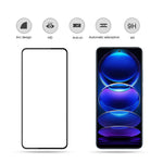 MOCOLO For Xiaomi Redmi Note 12 Pro Speed 5G / Poco X5 Pro 5G / Note 12 Pro 5G Silk Printing HD Clear Secondary Anti-scratch Screen Protector Sensitive Touch Tempered Glass Film