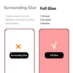 ENKAY HAT PRINCE 2Pcs / Set Full Glue Screen Protector for Samsung Galaxy S22+ 5G / S23+ Silk Printing Unlock Version 0.2mm 9H Ultra-slim Tempered Glass Film