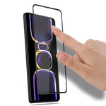 MOCOLO För Xiaomi Poco F5 Pro 5G / Redmi K60 Pro 5G / K60 5G Silkestryck Härdat Glasfilm Sekundärhärdande Helklistrad Skärmskydd