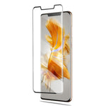 MOCOLO Skärmskydd för Huawei Mate 50 Pro 4G, Helhäftande 3D-böjd härdad glasfilm