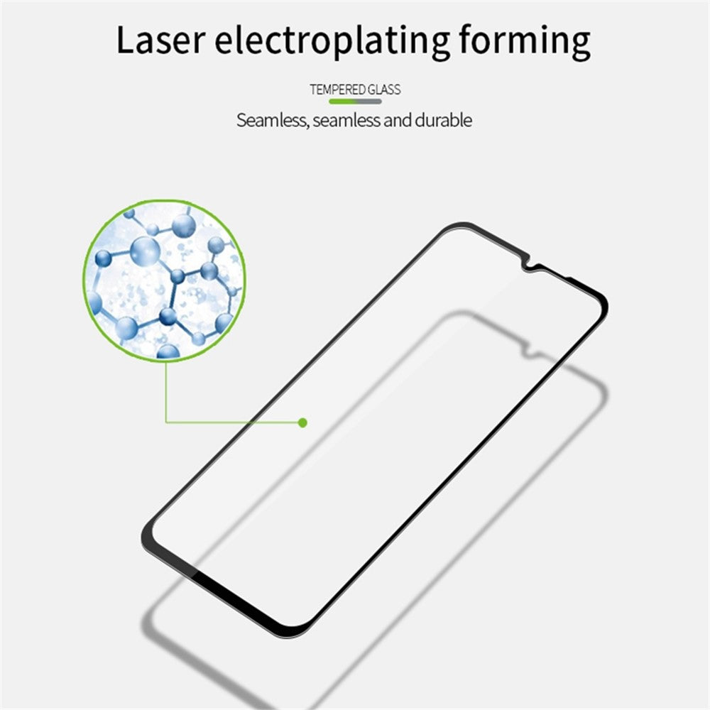 MOFI JK Tempered Glass Film Series-1 for Xiaomi Poco C50 4G / Redmi A1 / A2 4G / A1+ / A2+ 4G High Aluminum-silicon Glass Film Full Glue Full Cover Screen Protector