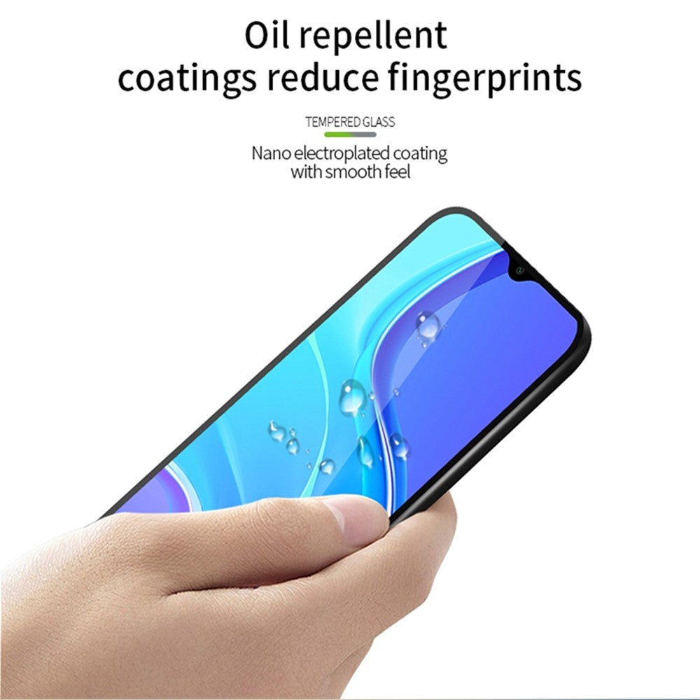 MOFI JK Tempered Glass Film Series-1 for Xiaomi Poco C50 4G / Redmi A1 / A2 4G / A1+ / A2+ 4G High Aluminum-silicon Glass Film Full Glue Full Cover Screen Protector
