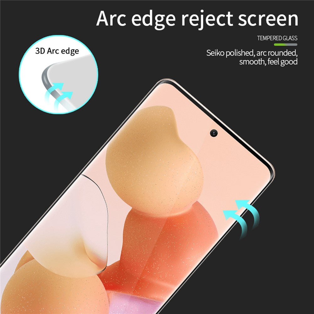 PINWUYO For Huawei Mate X3 5G Full Glue Phone Tempered Glass Film 3D Hot Bending Curved Screen Protector