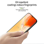 PINWUYO För OPPO Find X6 Böjd mobilskärmskydd Full Glue 3D Hot Bending Härdat Glasfilm