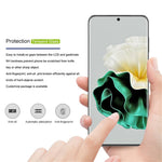 MOCOLO För Huawei P60 / P60 Pro Genomskinligt Skärmskydd Helklistrande 3D Böjt Splitterskyddande Härdat Glasfilm