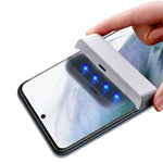 MOCOLO För Samsung Galaxy S23+ / S22+ 5G 3D Böjd Härdat Glas Film UV Flytande mobil Helskärmsskydd