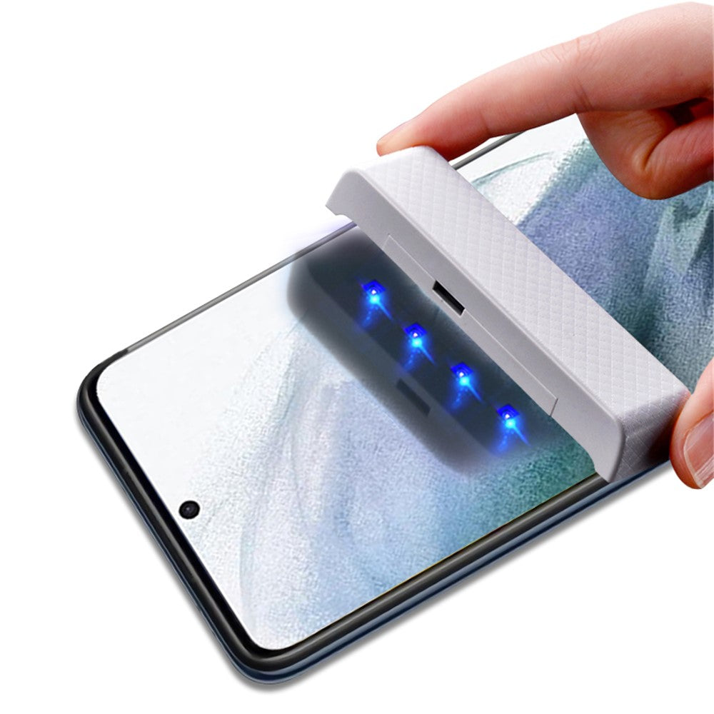 MOCOLO För Samsung Galaxy S23+ / S22+ 5G 3D Böjd Härdat Glas Film UV Flytande mobil Helskärmsskydd