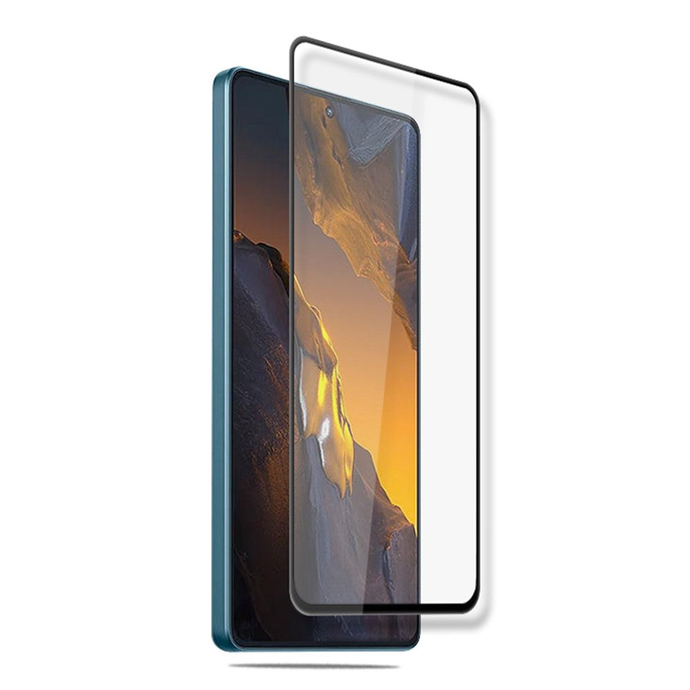 MOCOLO För Xiaomi Poco F5 5G / Redmi Note 12 Turbo Härdat Glas Film Silk Print Helskärmsskydd