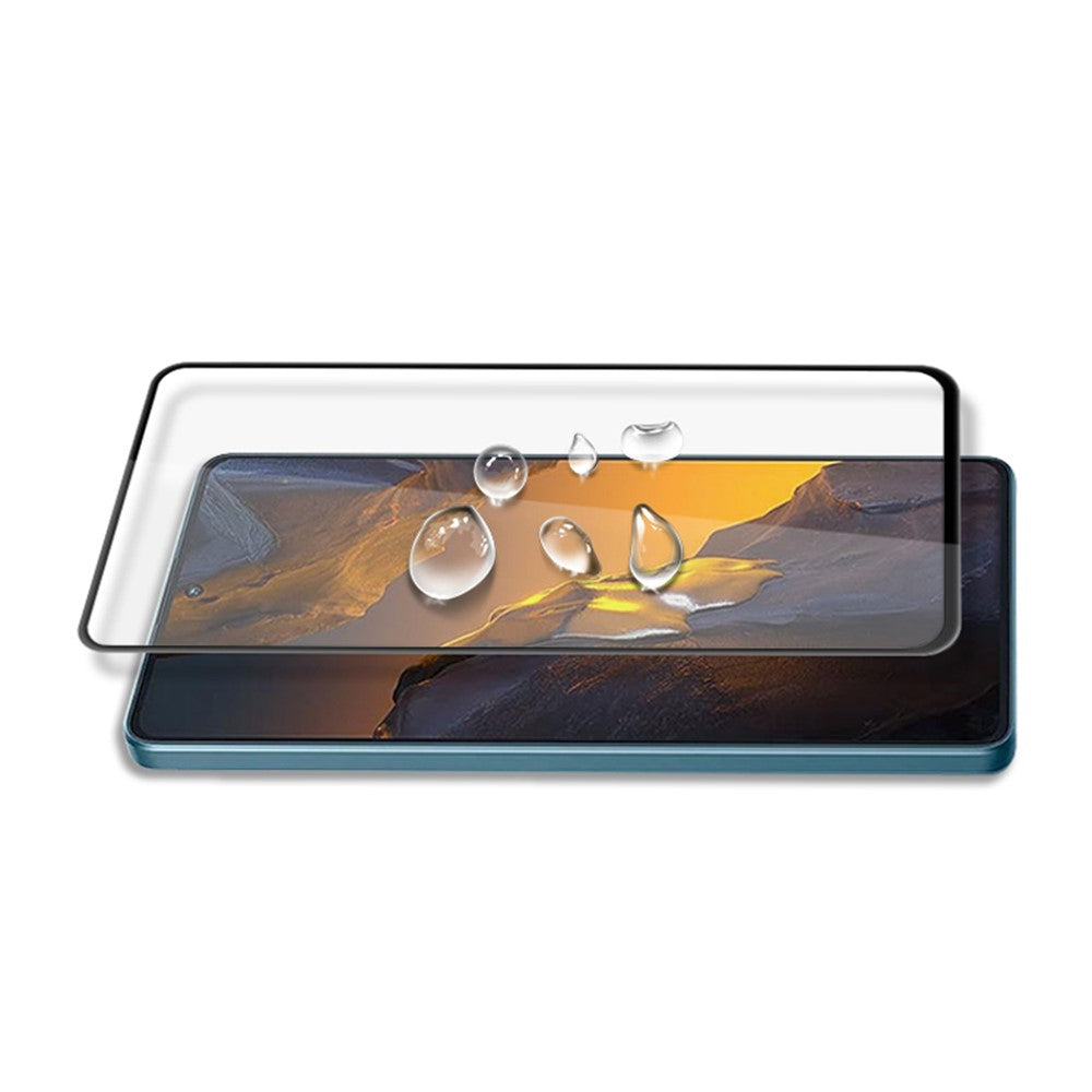 MOCOLO För Xiaomi Poco F5 5G / Redmi Note 12 Turbo Härdat Glas Film Silk Print Helskärmsskydd