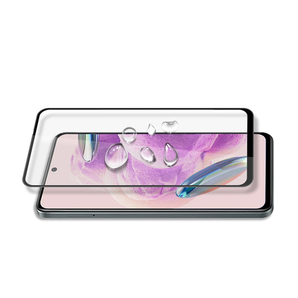 MOCOLO För Xiaomi Redmi Note 12S 4G Silk Print Härdat Glas Sekundärhärdande Helskärmsskydd