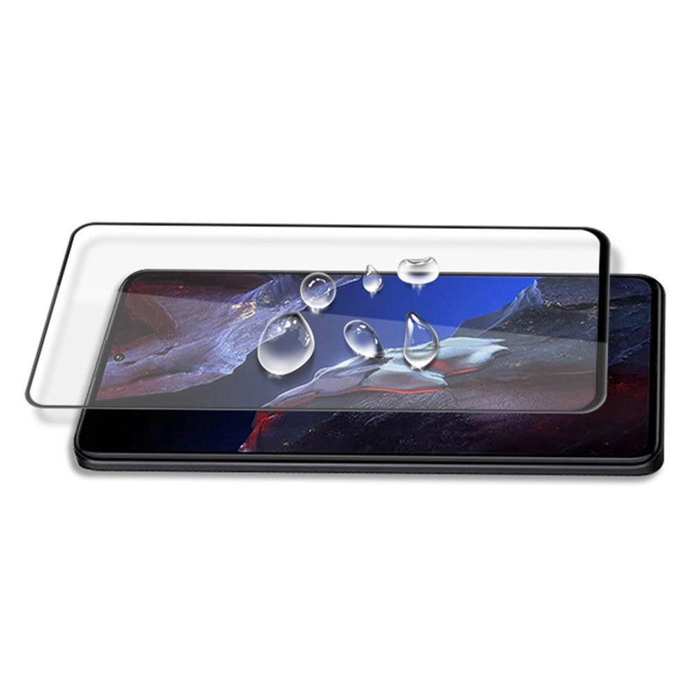 MOCOLO Skärmskydd för Xiaomi Poco F5 Pro 5G / Redmi K60 5G / K60 Pro 5G, Heltäckande Silkestryck Härdat Glasfilm
