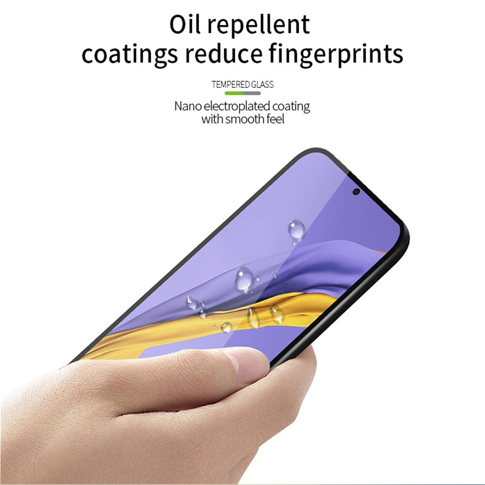 PINWUYO JK Tempered Glass Film Series-2 for Oppo A98 5G HD Clarity High Aluminum-silicon Glass Full Cover Screen Protector