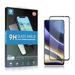 MOCOLO Full Screen Protector for Motorola Moto G51 5G Secondary Hardening Silk Printing Tempered Glass Film