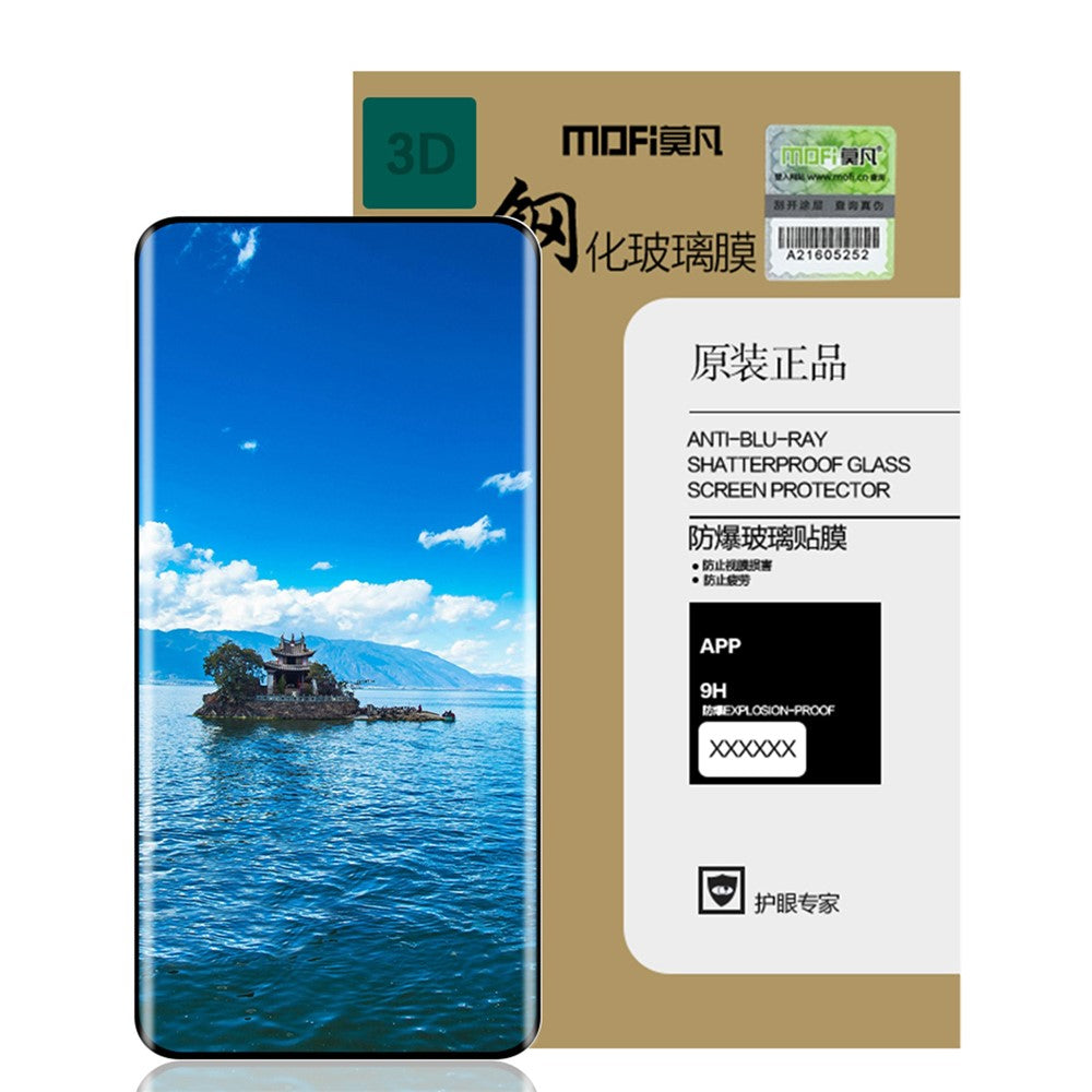 MOFI For Xiaomi Civi 3 5G Full Glue Hot Bending Screen Protector 3D Curved HD Clear Tempered Glass Film