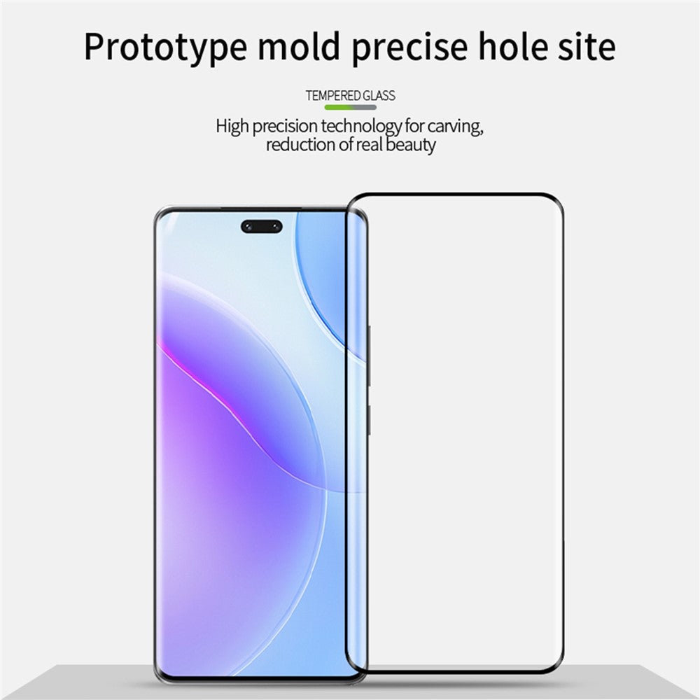 MOFI For Xiaomi Civi 3 5G Full Glue Hot Bending Screen Protector 3D Curved HD Clear Tempered Glass Film